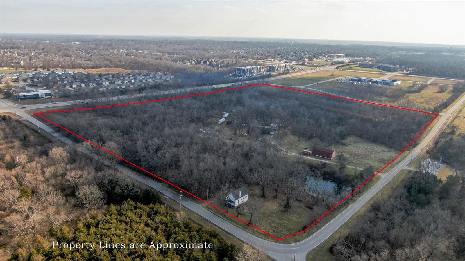 with lot lines at 3940 S Farm Road 123, Springfield, MO 65807
