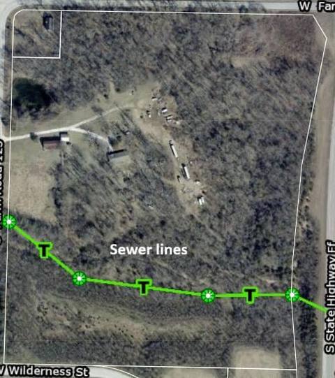 Sewer lines at 3940 S Farm Road 123, Springfield, MO 65807