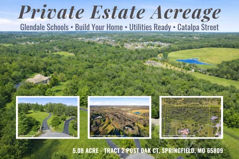 Front of Tract 2 Post Oak Court, Springfield, MO 65809