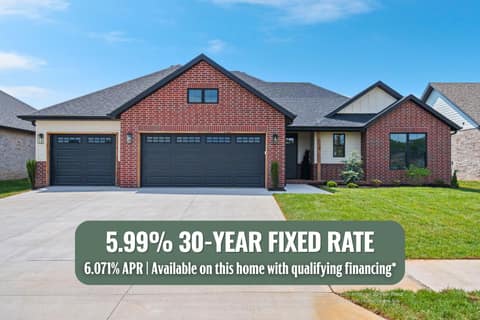 Front of 1619 S Crepe Myrtle Lane, Springfield, MO 65809