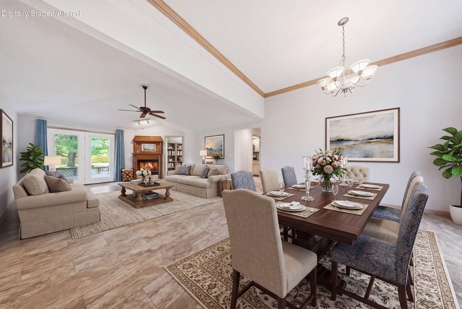 11-web-or-mls-living room 1 - staged at 5632 S Newton Avenue, Springfield, MO 65810