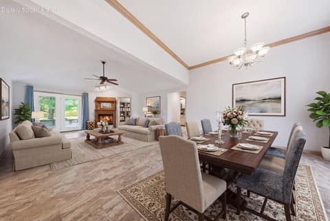 11-web-or-mls-living room 1 - staged at 5632 S Newton Avenue, Springfield, MO 65810