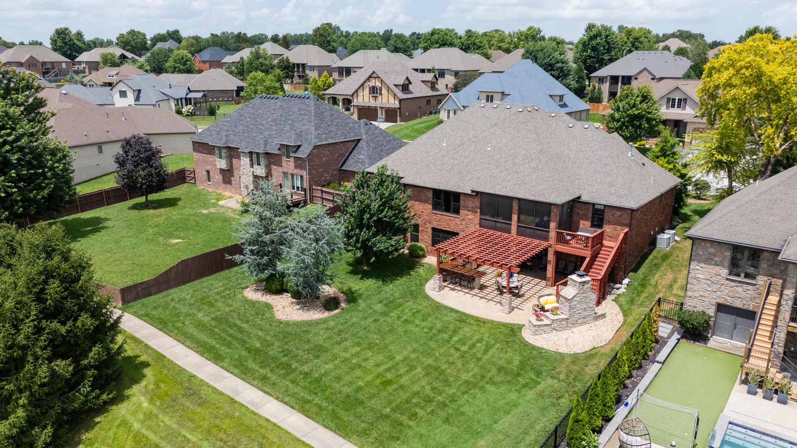 Drone-7 at 2818 E Cherrybark Street, Springfield, MO 65804