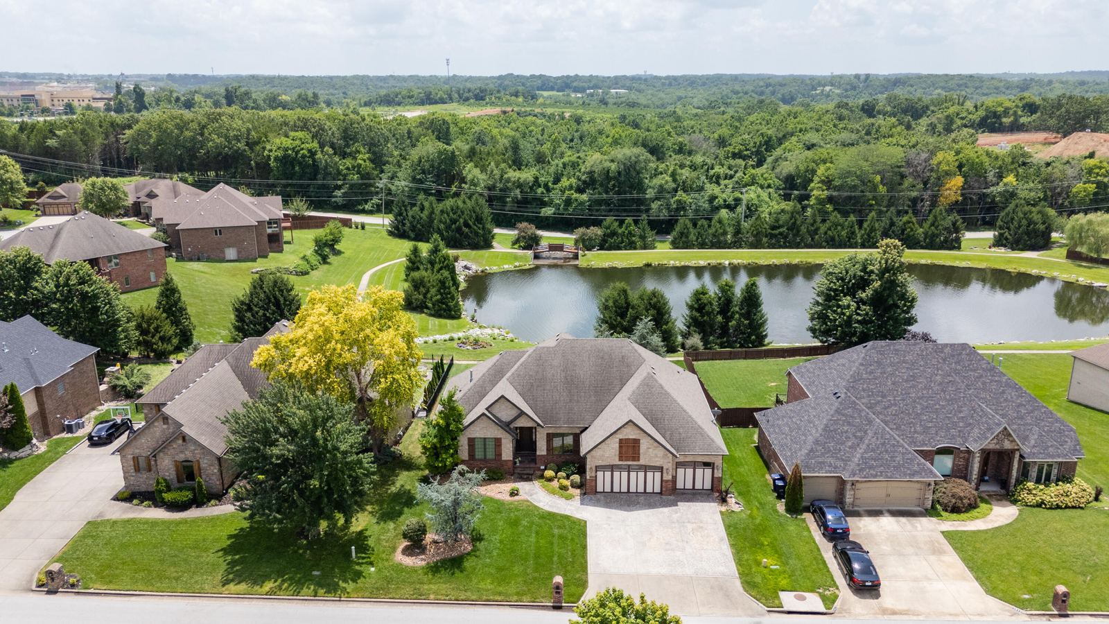 Drone-3 at 2818 E Cherrybark Street, Springfield, MO 65804