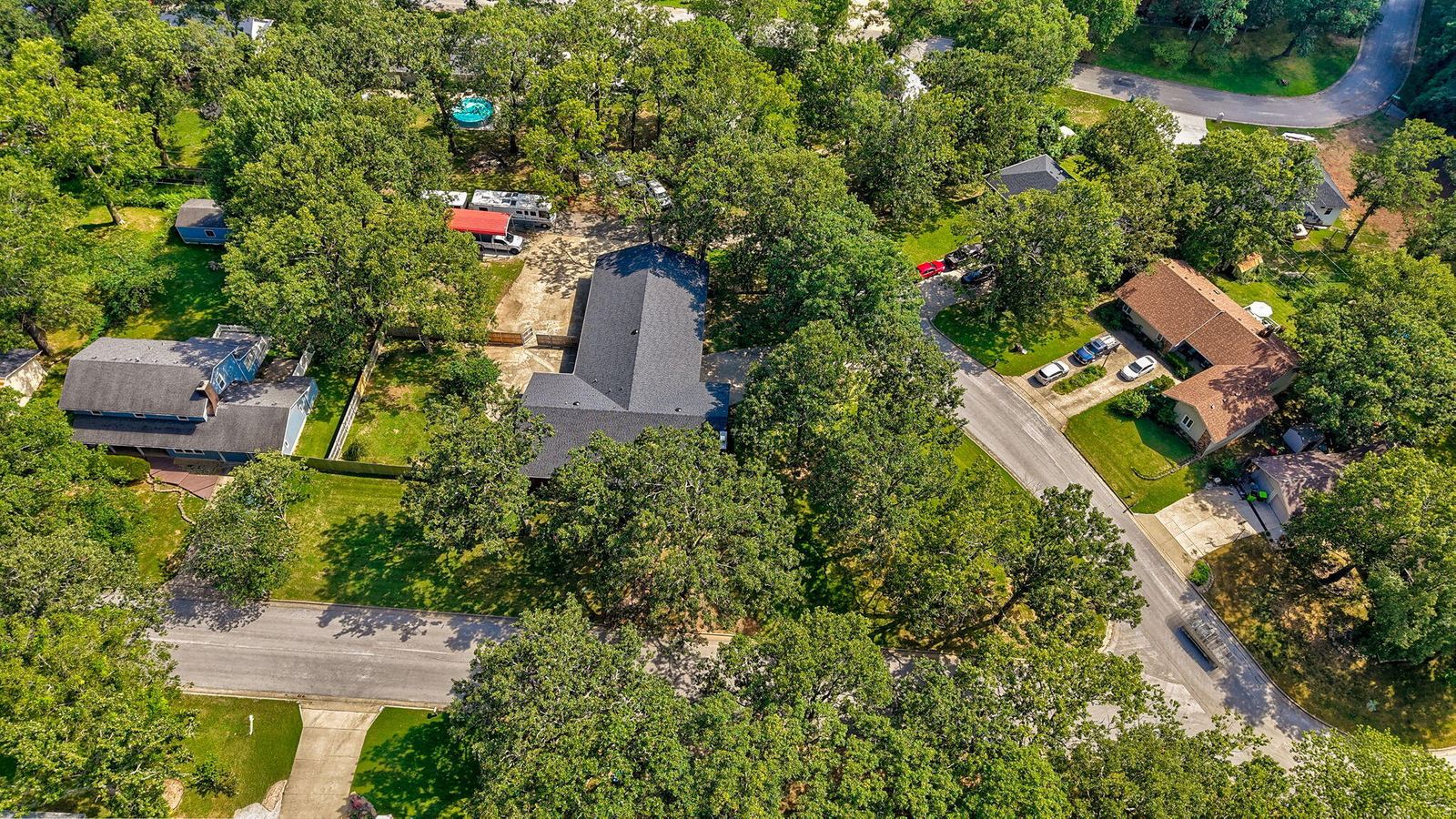 Full Corner Shaded Lot at 1214 W Beverly Hills Drive, Springfield, MO 65803