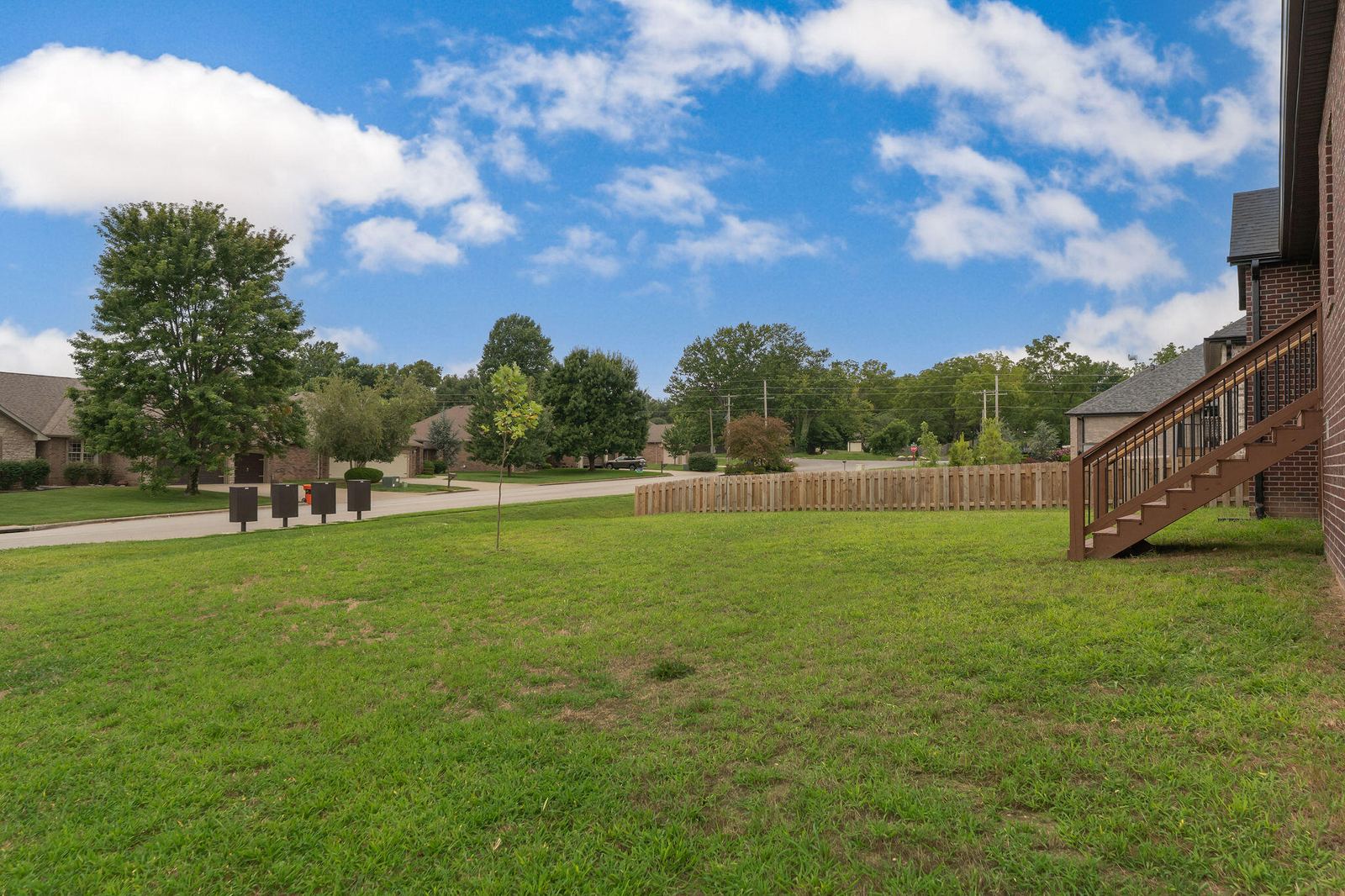 Back Yard at 5048 E Swale Court, Springfield, MO 65802
