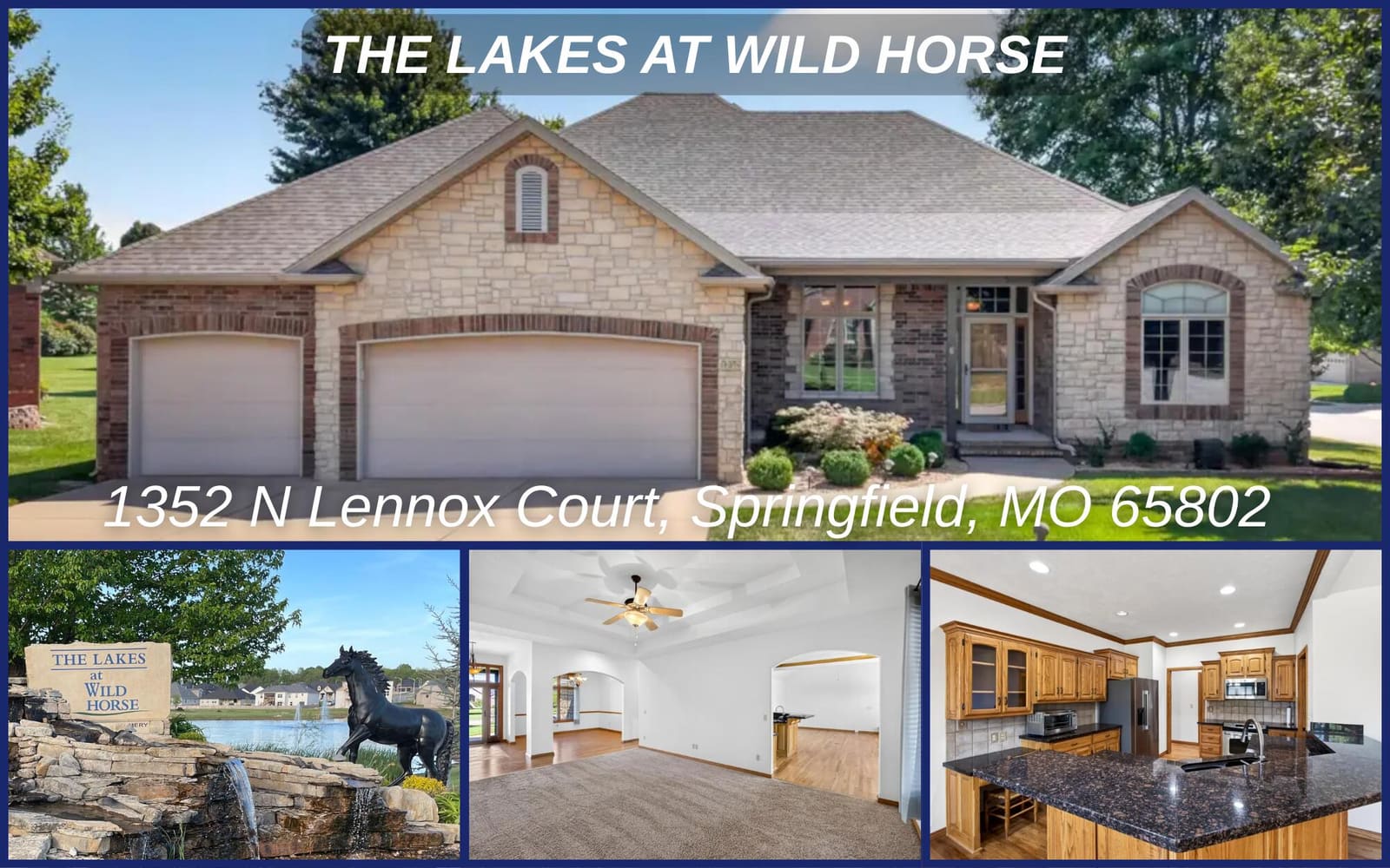 1352 N LENNOX COURT at 1352 N Lennox Court, Springfield, MO 65802