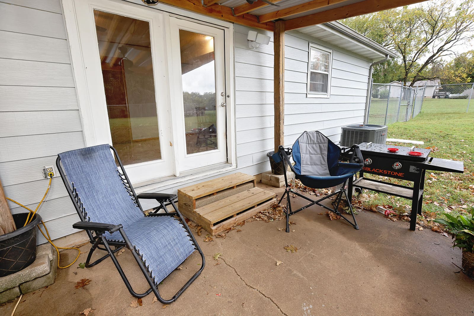 Back Patio at 5020 E Farm Rd 138, Springfield, MO 65809