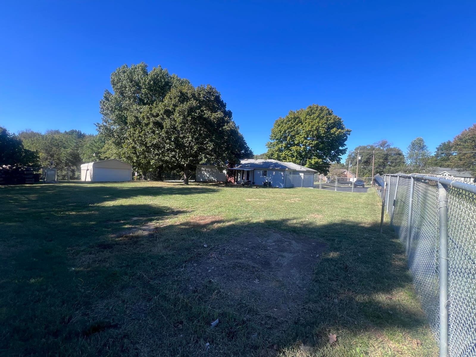 Backyard at 5020 E Farm Rd 138, Springfield, MO 65809