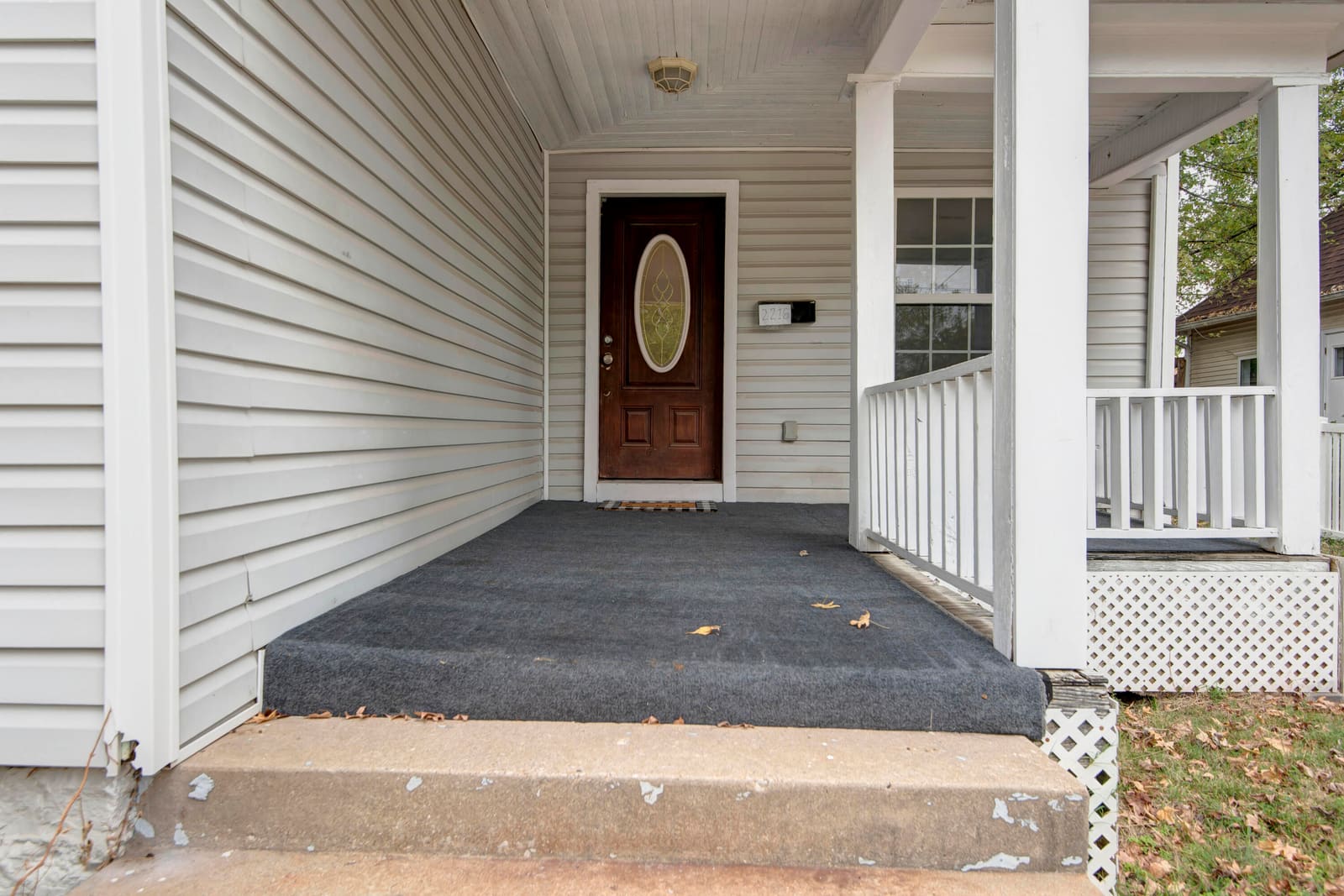 Front porch 2 at 2216 N Taylor Avenue, Springfield, MO 65803